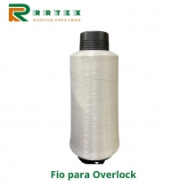 Fio para Overlock Branco Poliéster por Kg 