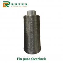 Fio para Overlock Poliéster Preto por Kg 