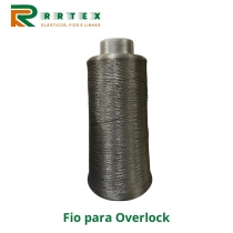 Fio para Overlock Poliéster Preto por Kg 